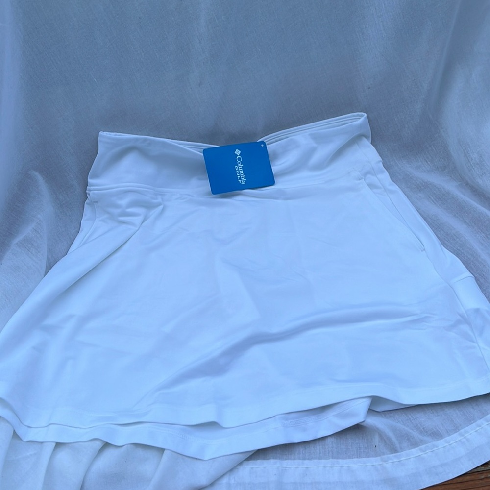 NWT!! white columbia golf skort!